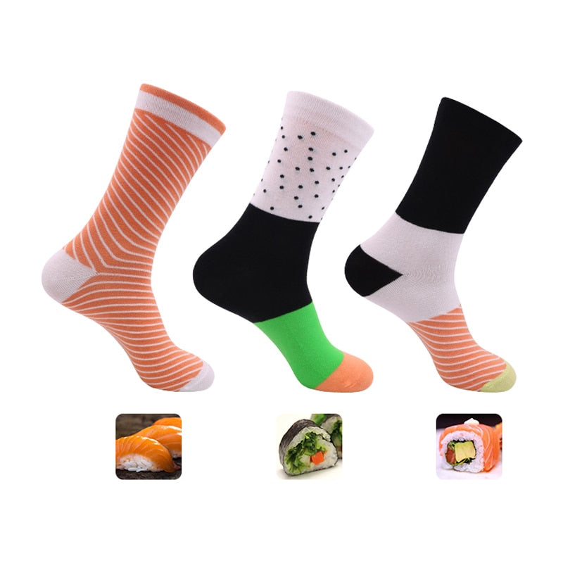 Personalized Pizza Sushi Women Socks
