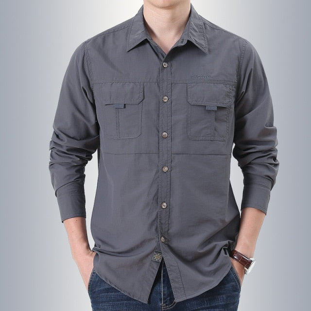 Men's Long Sleeve  Shirt