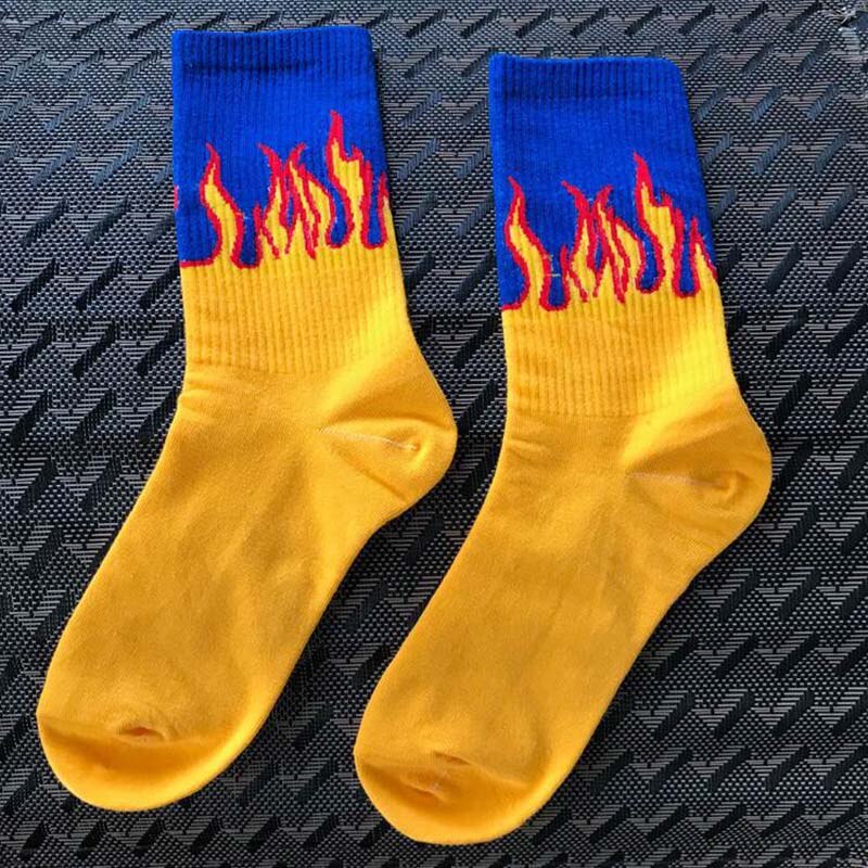 Cora Flame Socks