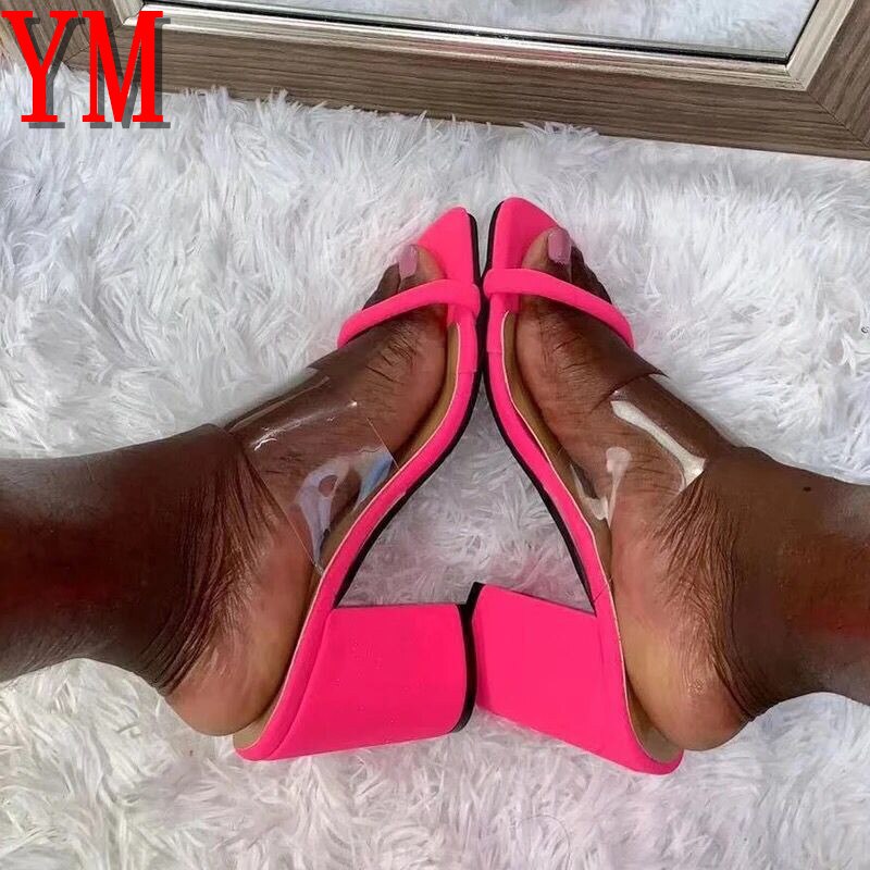 Women's Transparent PVC Sandals