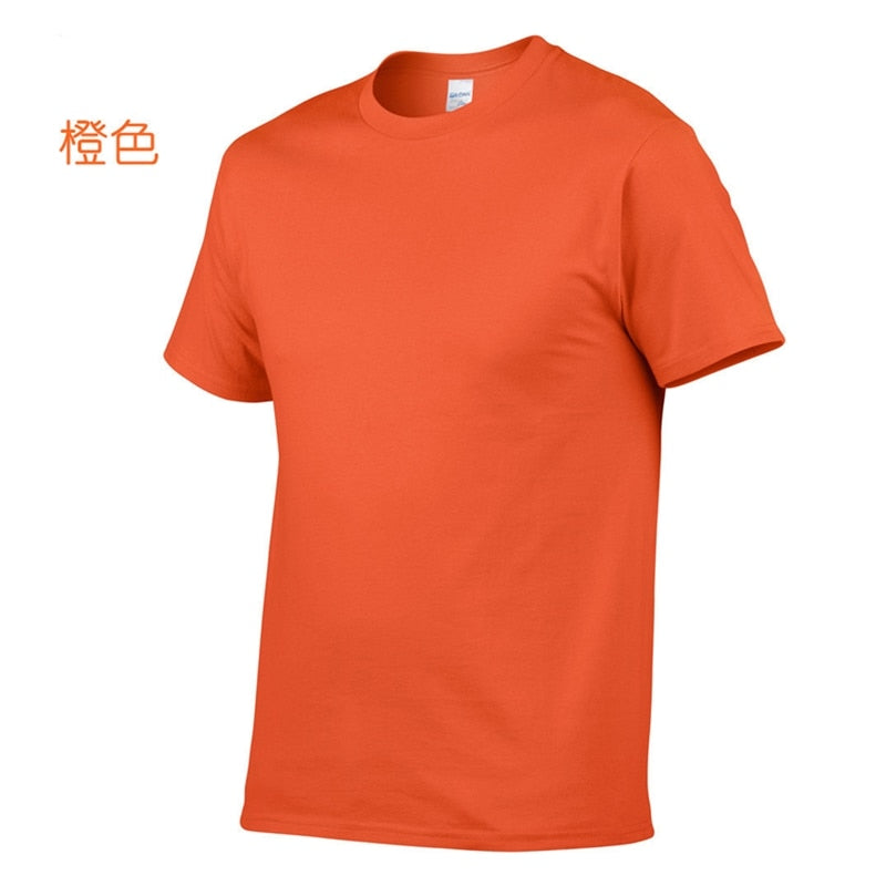 Solid Color Men's / Women's Plain T-Shirt