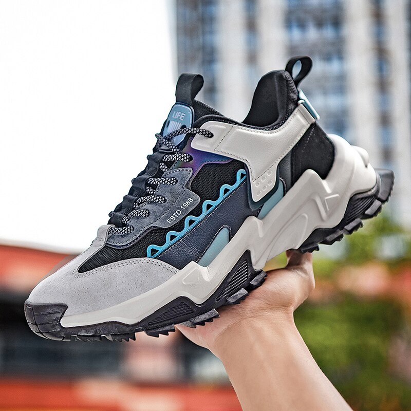 Fashion Male Lace-Up Men Sneakers