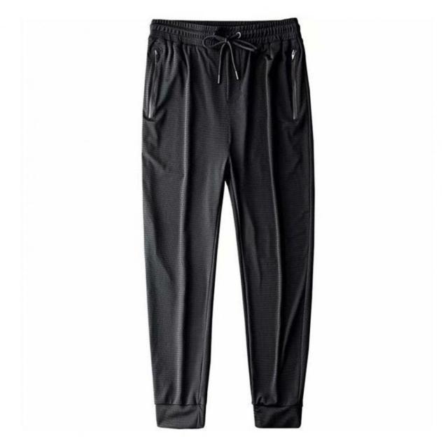 Men Trousers Adjustable Ankle-tied
