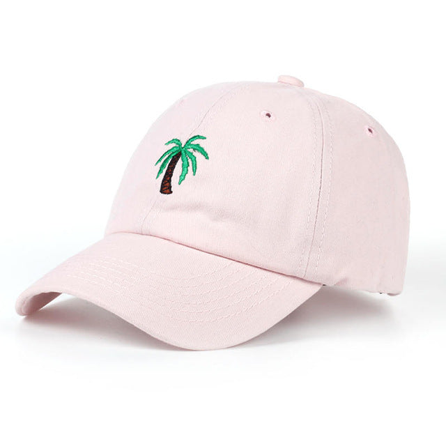 Fashion Coconut Tree Solid Baseball Cap