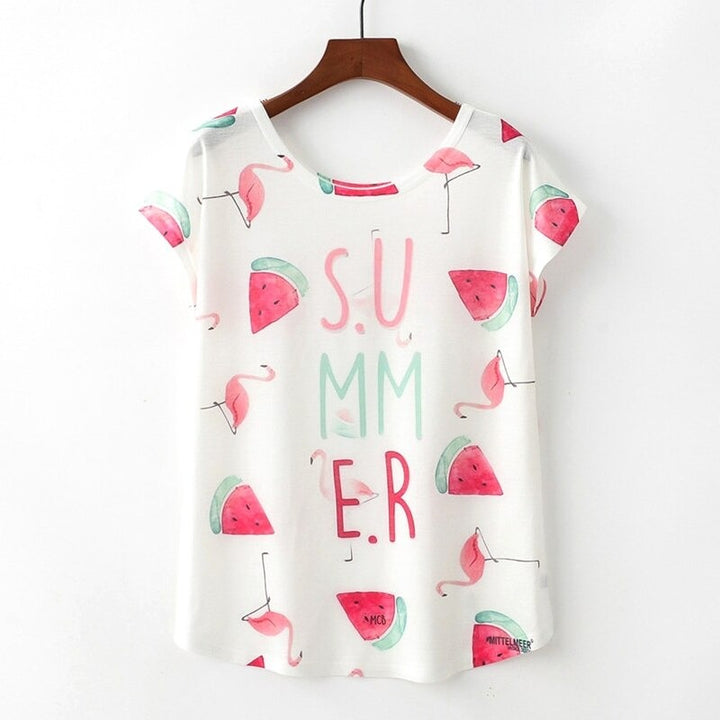 KaiTingu Summer Novelty Women T-shirt