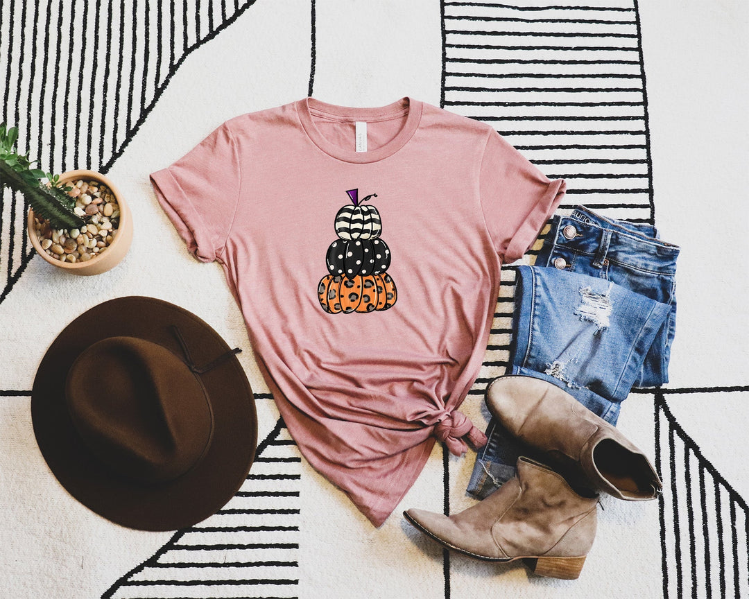 Cute Stacked Pumpkin Shirt, Pumpkin Shirt