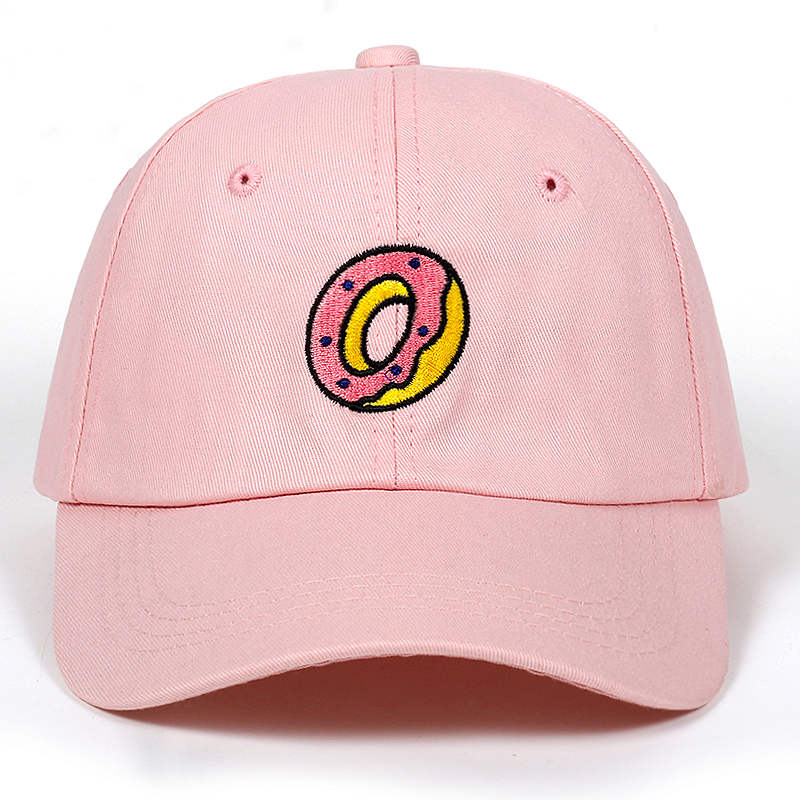 Men's Baseball Cap Donut Embroidery Cotton Hat Fashion Dad Hat Cotton Golf Cap Hats
