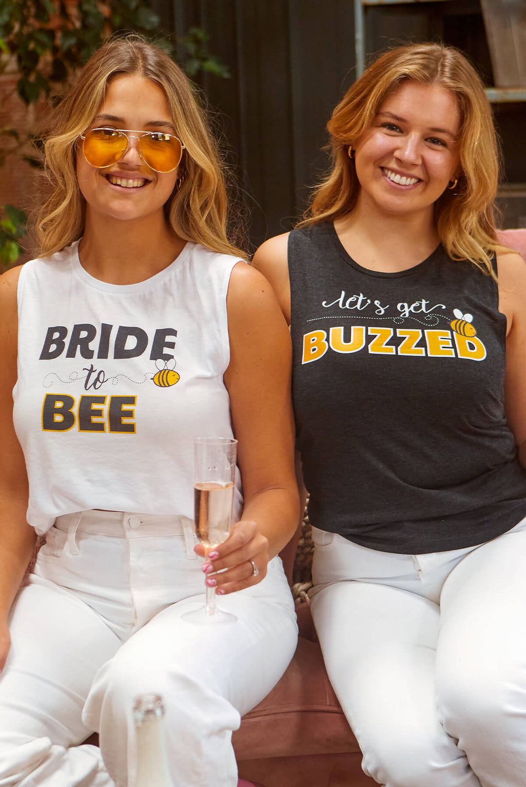 Bride to Bee Tank Tops