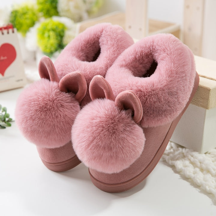 Warm & Fuzzy Bunny Slippers