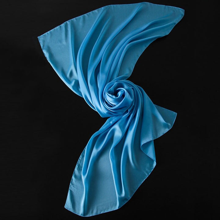 Solid Colors Silk Scarf