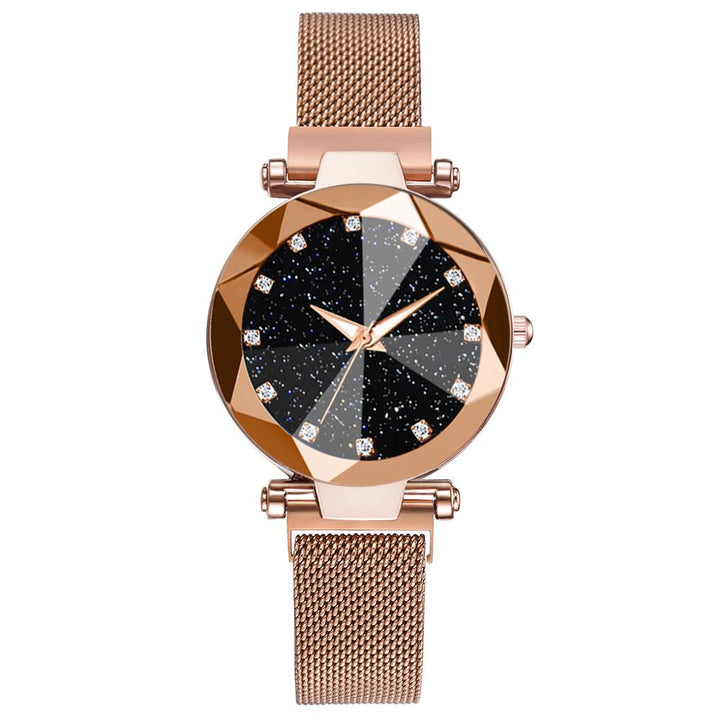 Ladies Magnetic Starry Sky Clock Luxury Women Watches
