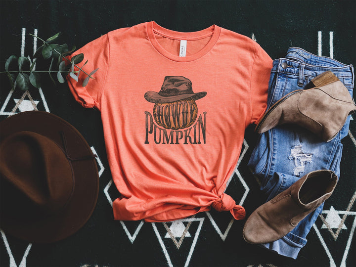 Howdy Pumpkin Shirt, Pumpkin Shirt
