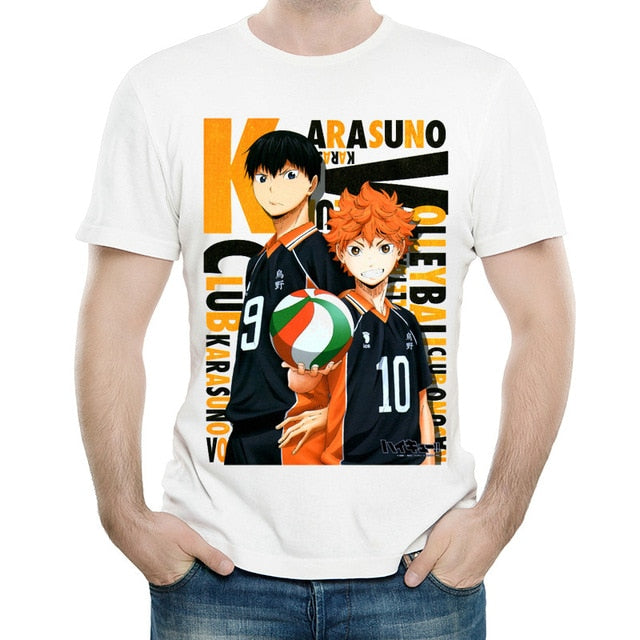 Haikyuu T Shirt White Color