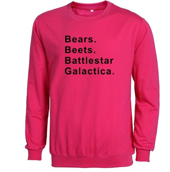 Unisex Bears, Beets, Battlestar Galactica Sweatshirts