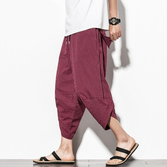Chinese Style Casual Pants Men