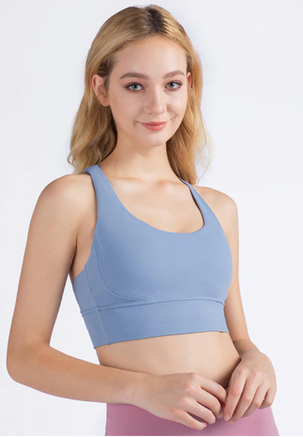 Vnazvnasi New Fabric Nylon Breathable Women Yoga Tops Bra