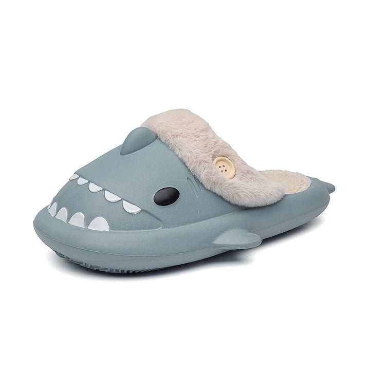 Funny Shark Furry Slides