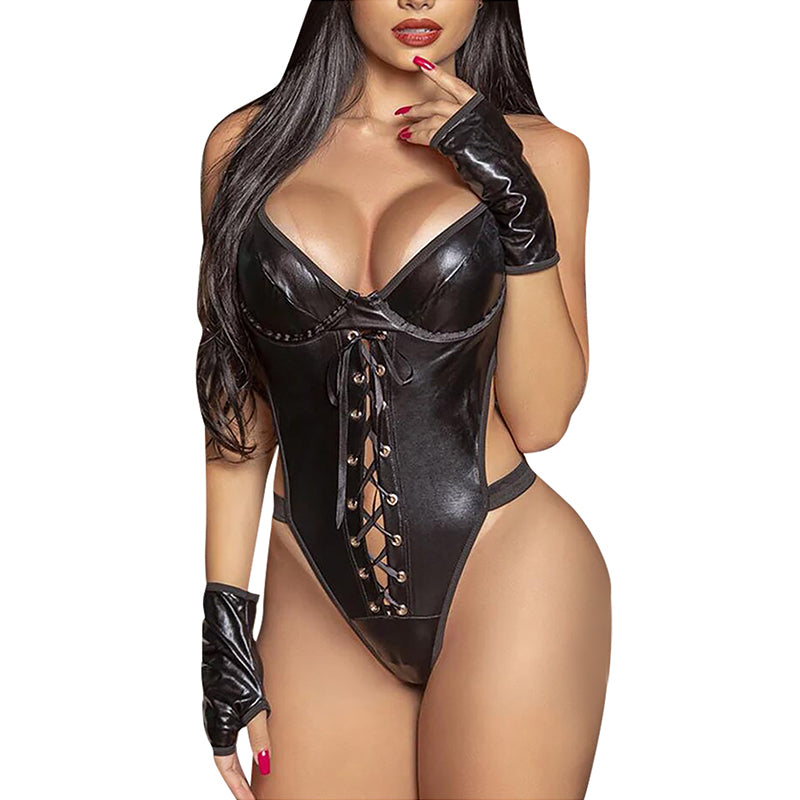 Latex Leather Sexy Lingerie