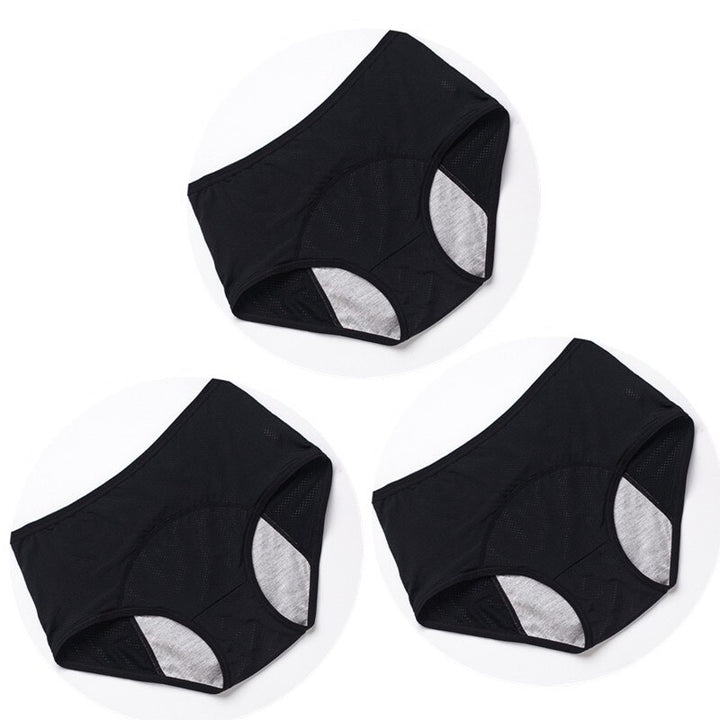 3PCS/Set Leak Proof Menstrual Panties Physiological Panty Women Underwear