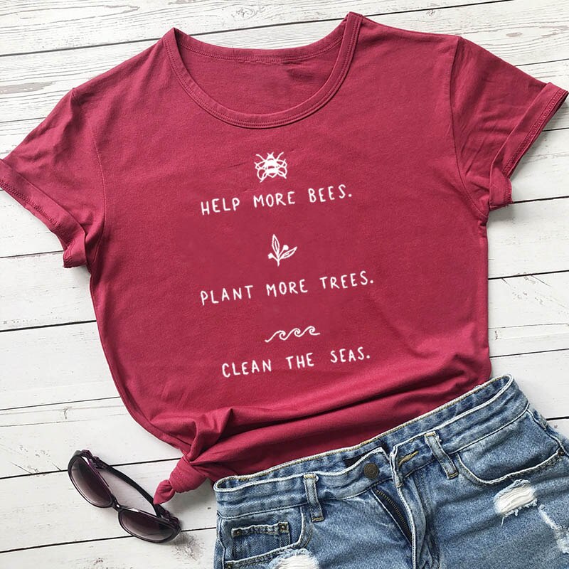 Help More Bees T Shirt