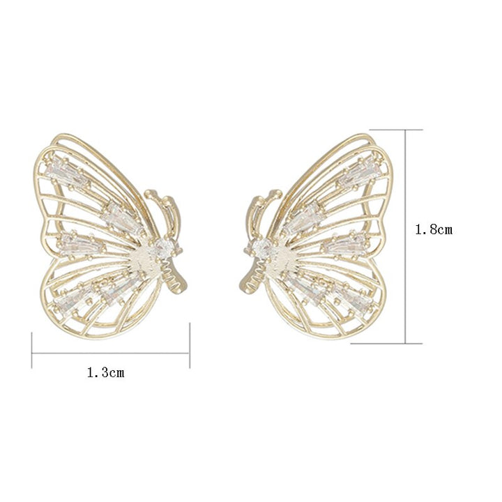 Butterfly Stud Earrings For Women