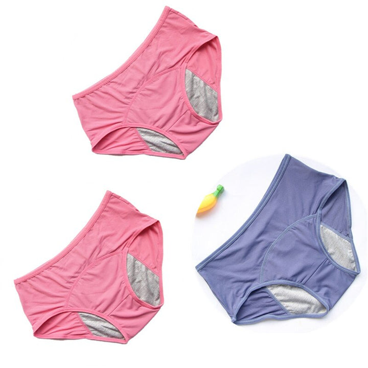 3PCS/Set Leak Proof Menstrual Panties Physiological Panty Women Underwear