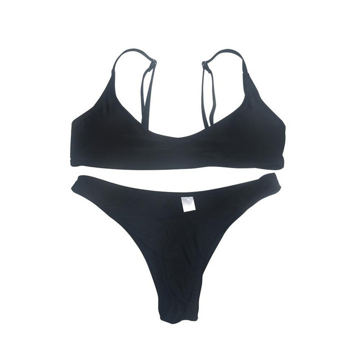 New Summer Solid Bikini Set for Women