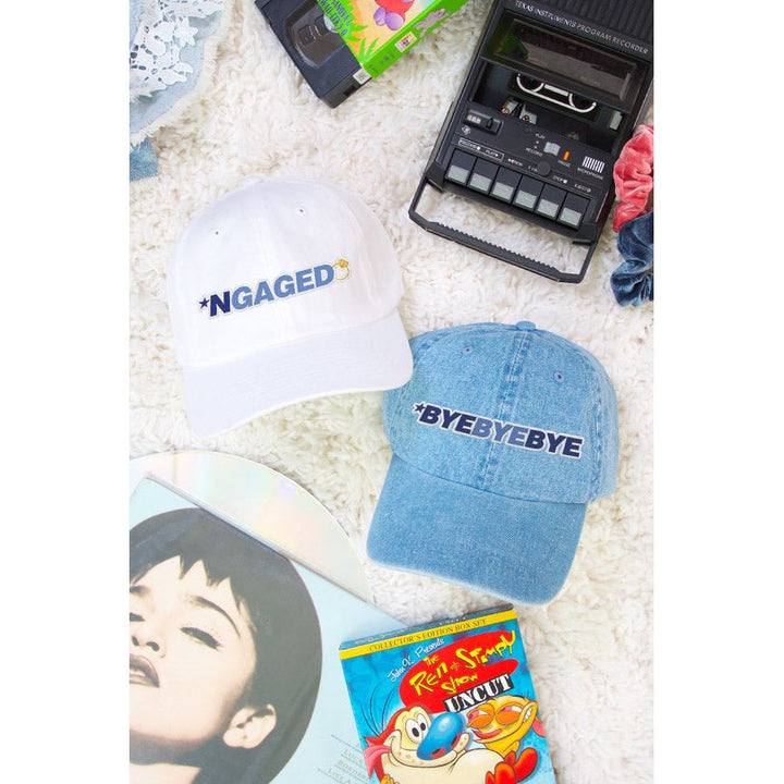 *NGAGED 90's Hats - Lots of Phrases for Your Ultimate Boy Band Bachelorette Party!