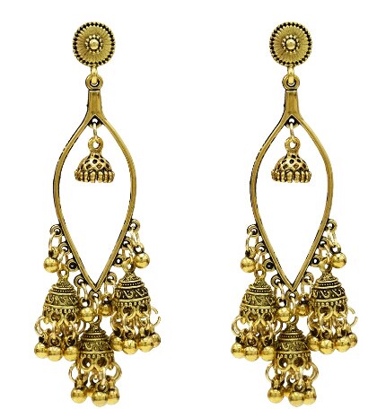 Egypt Vintage Silver Alloy Earrings for Women