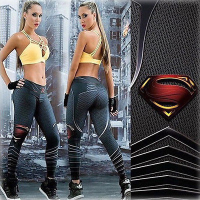 Cool Styles Superman 3D Printing Women Leggings