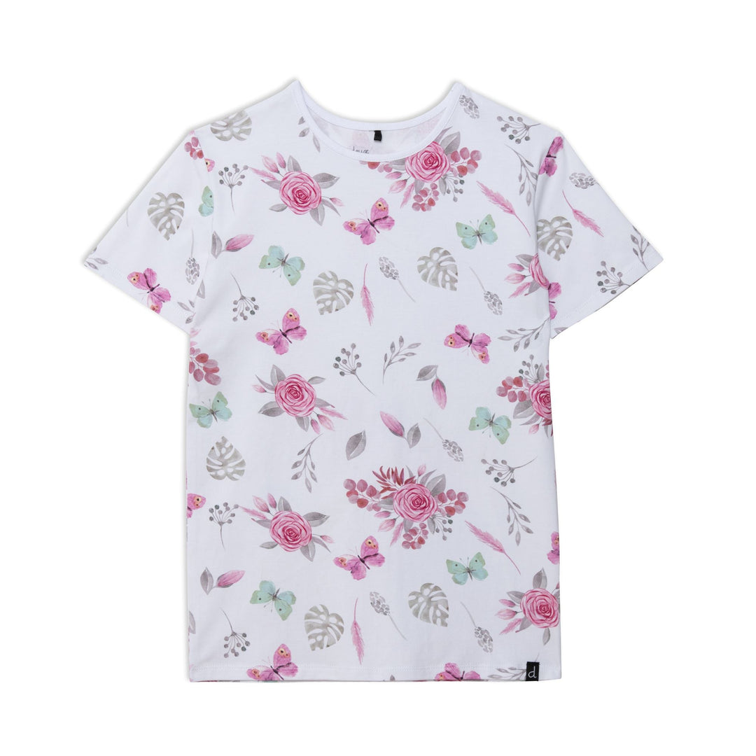 Flowers & Butterflies T-Shirt