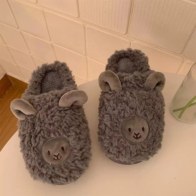 Warm Fur Winter Slippers