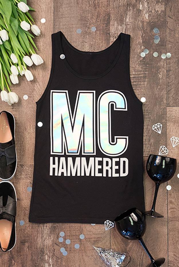Bachelorette Party Shirts - MC Hammered  | Can't Touch This