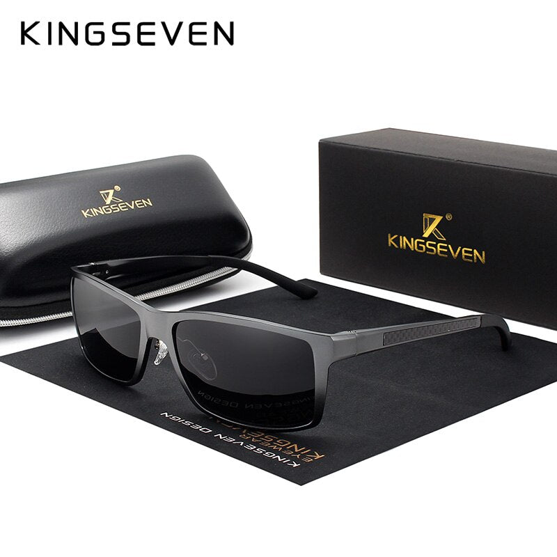 KINGSEVEN Brand Design Fashion Aluminum Magnesium Sunglasses