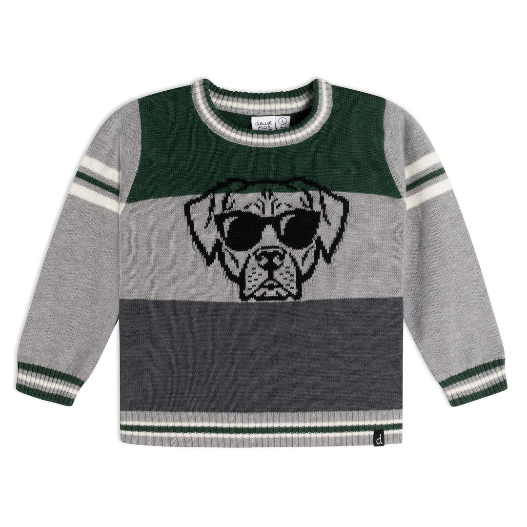 Knit Sweater With Dog