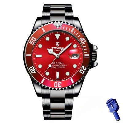 TEVISE Fashion Mens Watches