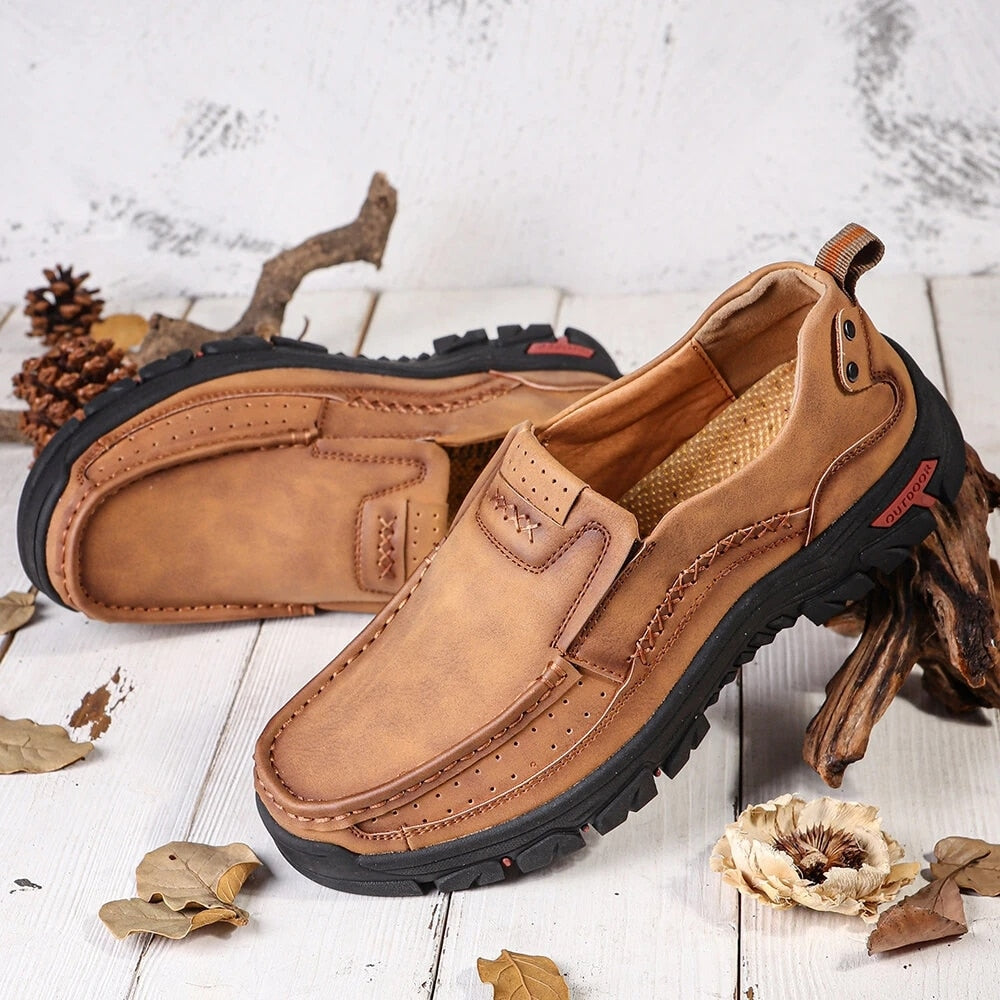 Men Handmade Leather Casual Shoes