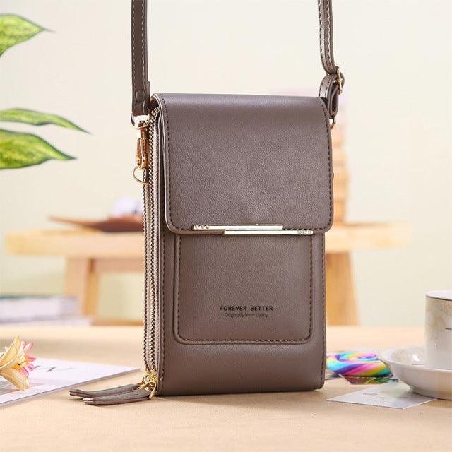 Buylor Soft Leather Crossbody Shoulder Bag