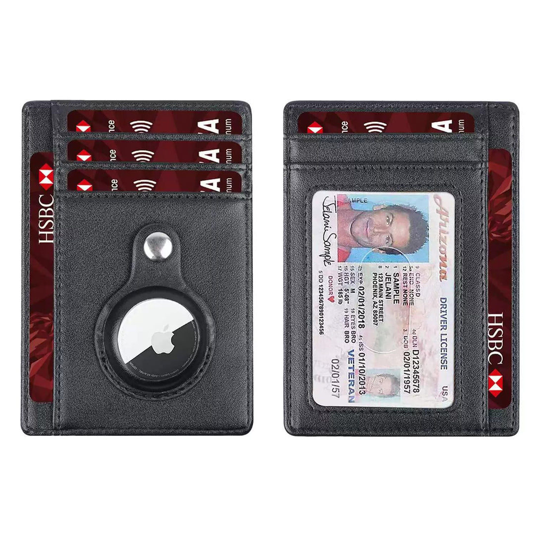 New RFID  Card Holder Airtag Slim Wallet