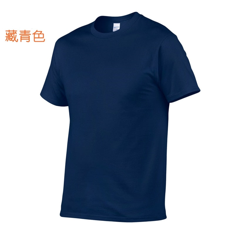 Solid Color Men's / Women's Plain T-Shirt