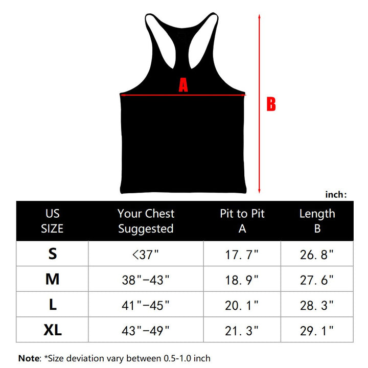 MUSCLE ALIVE Workout Tank Tops For Men