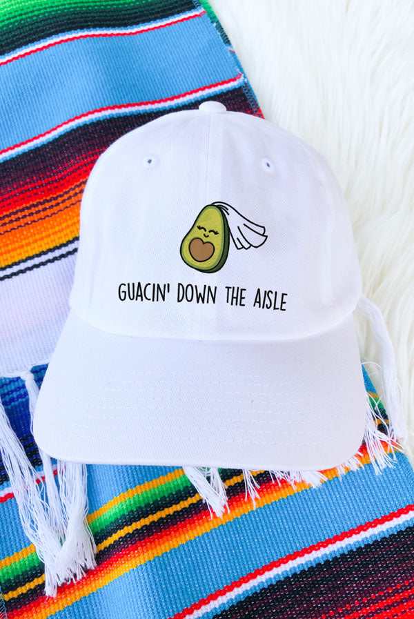 Guacin' Down the Aisle - Fiesta Avocado Hats!