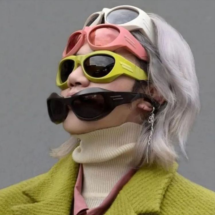 Unique Irregular Hip Hop Sunglasses