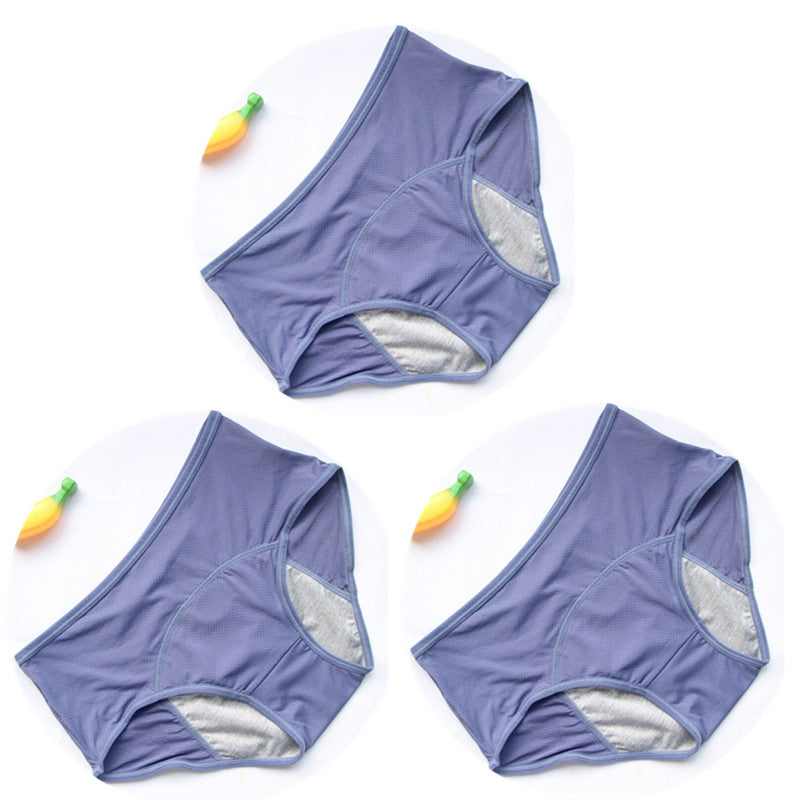 3PCS/Set Leak Proof Menstrual Panties Physiological Panty Women Underwear