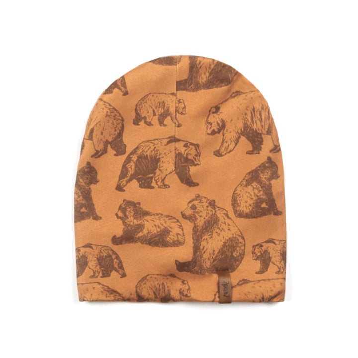 Jersey Hat With Printed Bears
