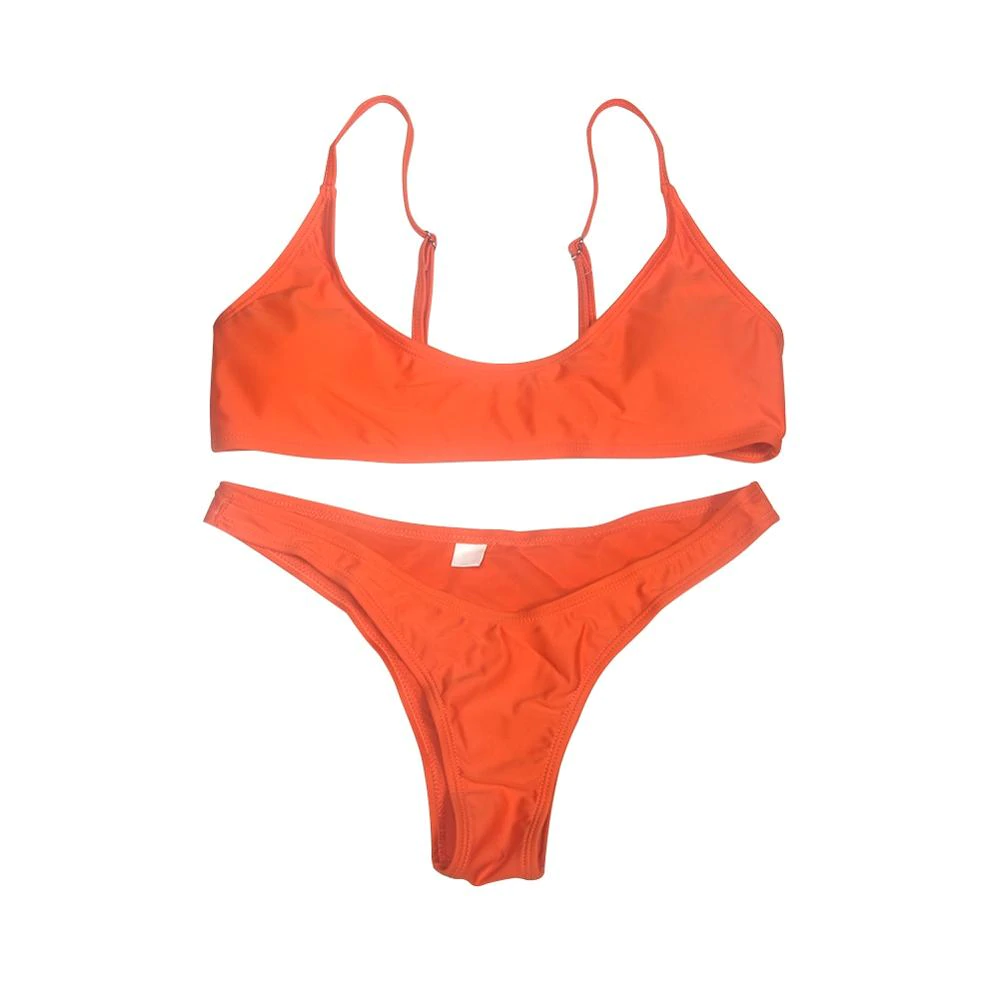 New Summer Solid Bikini Set for Women