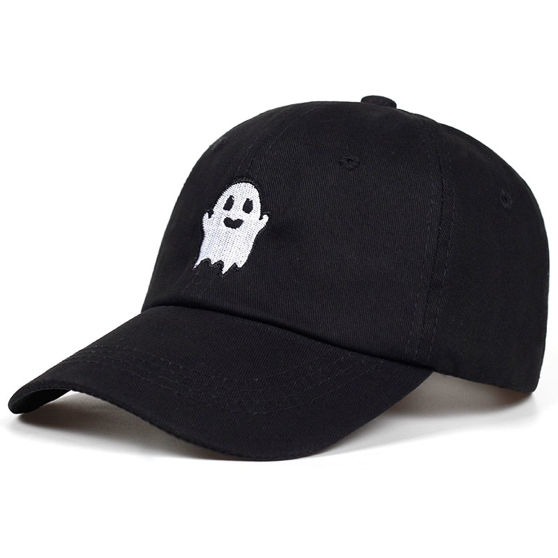 GHOST Caps Cotton Spooky Kawaii Embroidery Cap Snapback