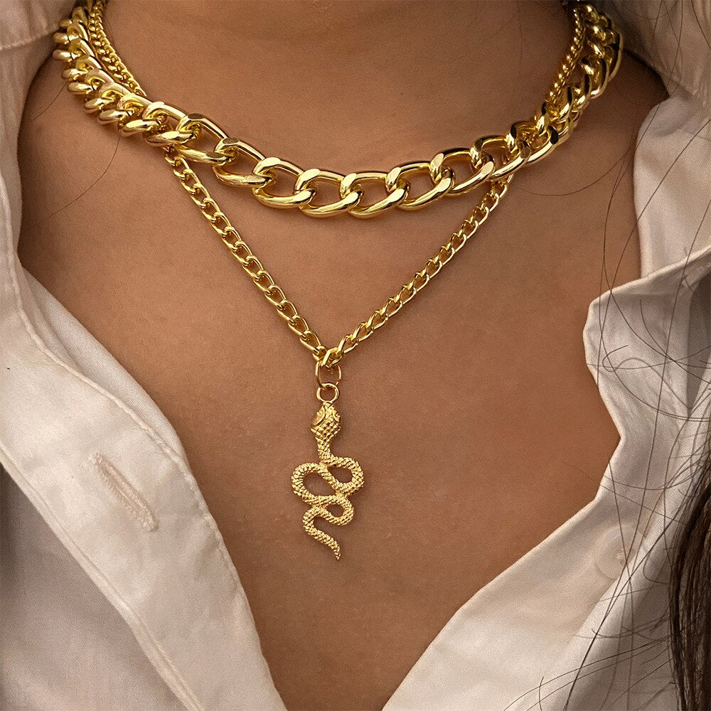 Bohemian Chains Necklace Women