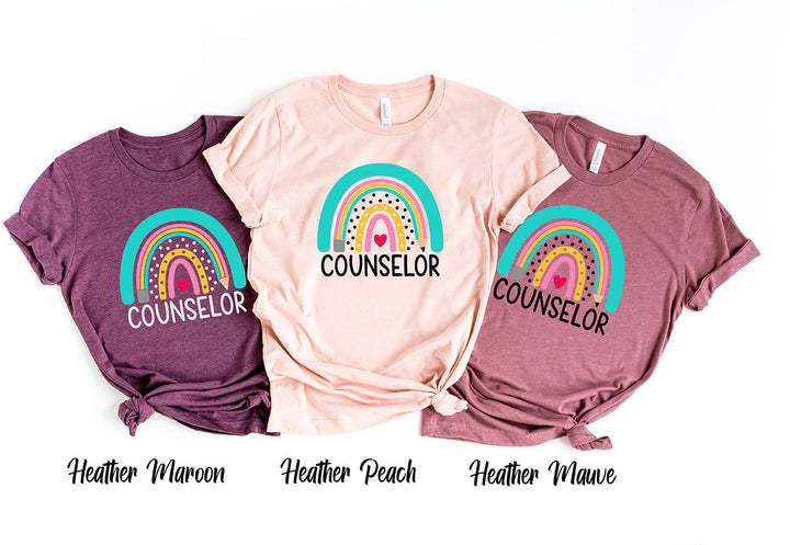 Rainbow Counselor Shirt, Counselor Shirt