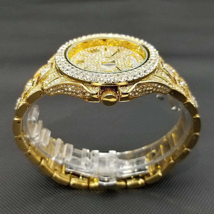 Men's Luxury Crystal Watches